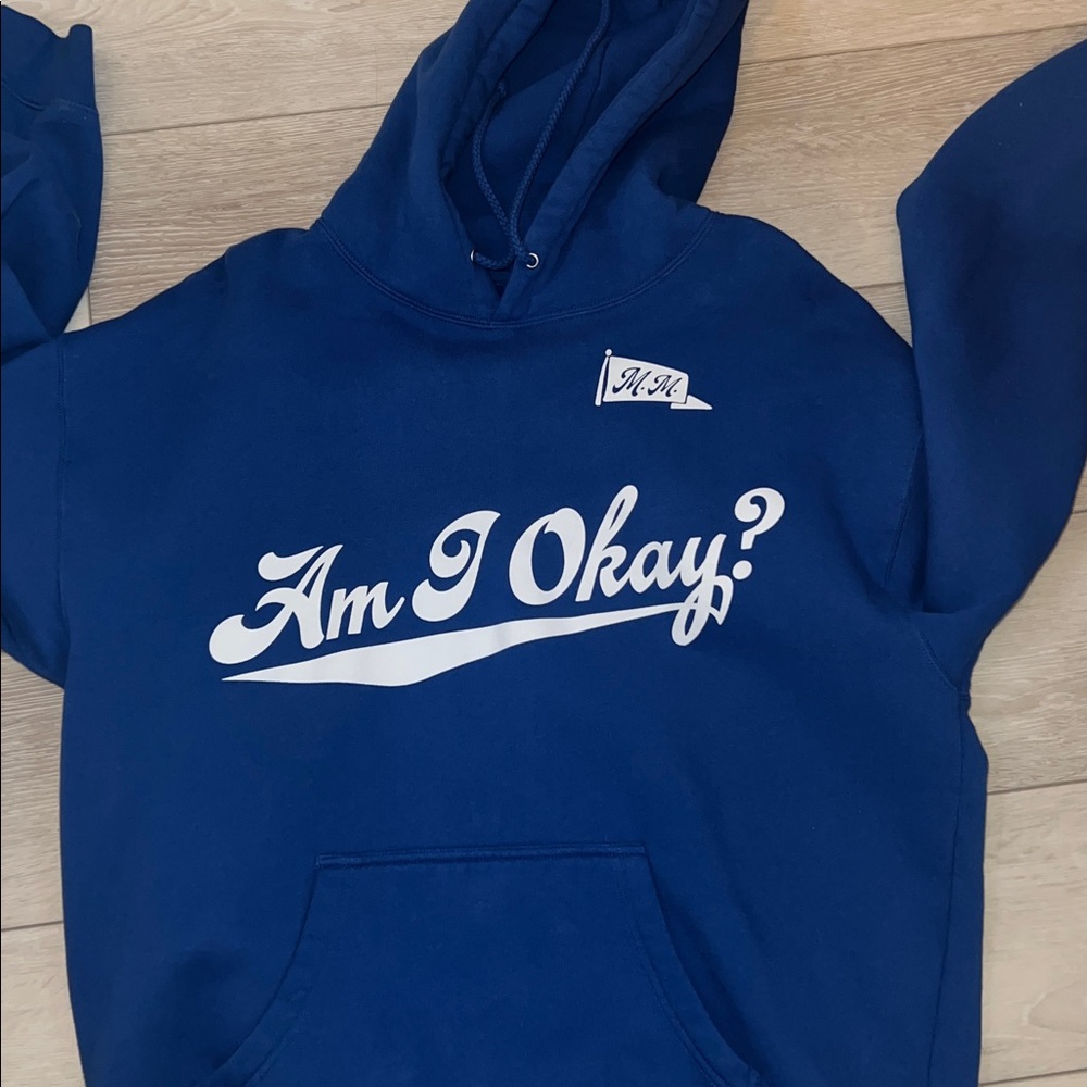 Megan Moroney “Am I Okay?” Blue Hoodie